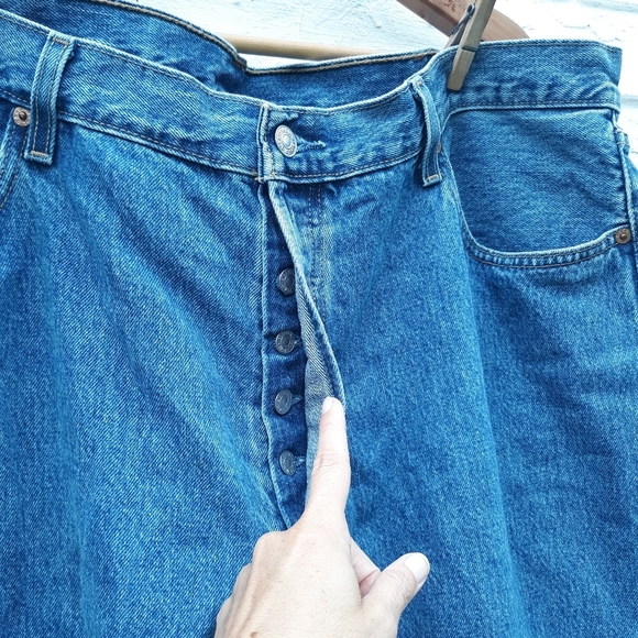 Levi's 501XX Jeans 42x32 Straight - Picture 5 of 8